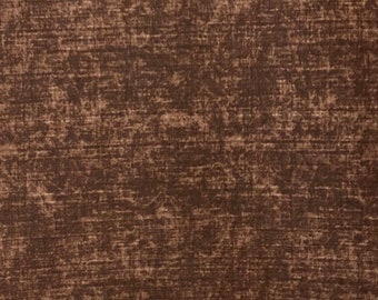 Brown fabric by the yard, brown cotton fabric, brown crosshatch fabric, brown blender fabric, brown fabric basics, #21165