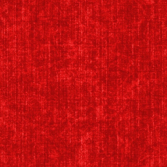 Red fabric by the yard, red cotton fabric, red crosshatch fabric, red  blender fabric, bright red fabric, red fabric basics, #21160