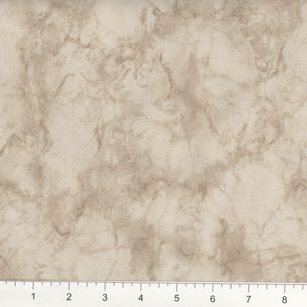 Light tan fabric by the yard, dark cream fabric by the yard, tan marble fabric, natural marble fabric, dark cream marble fabric, #19248