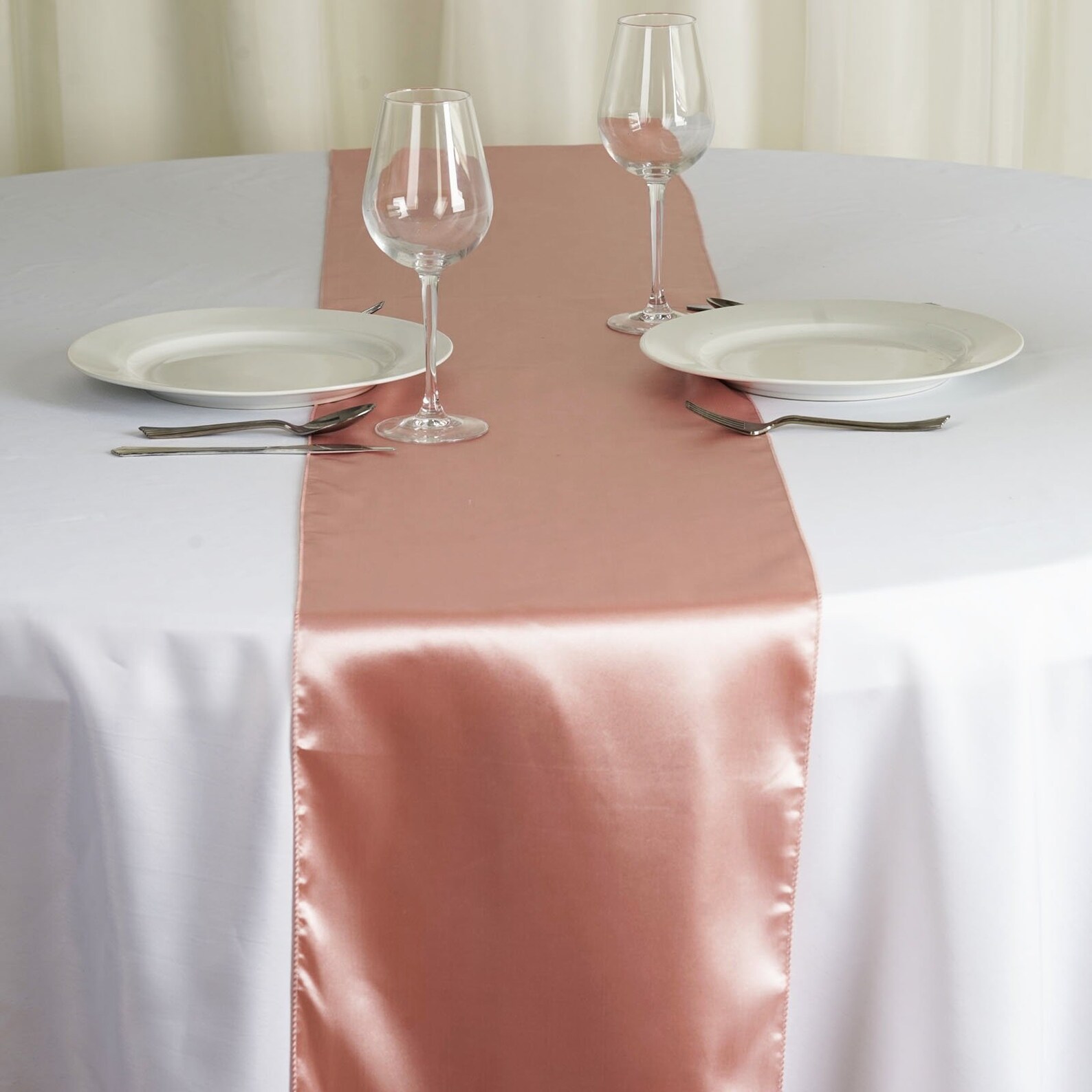 Mauve Satin Table Runner Mauve Wedding Table Runner 12X108 Etsy