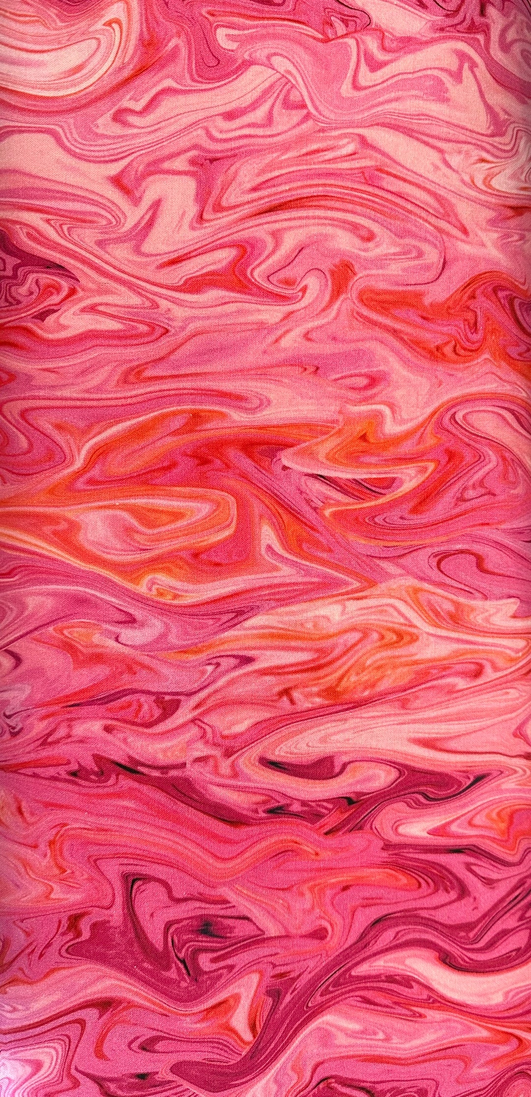 Pink Fabric by the Yard From P&B Marble Studio, Pink Marble Fabric