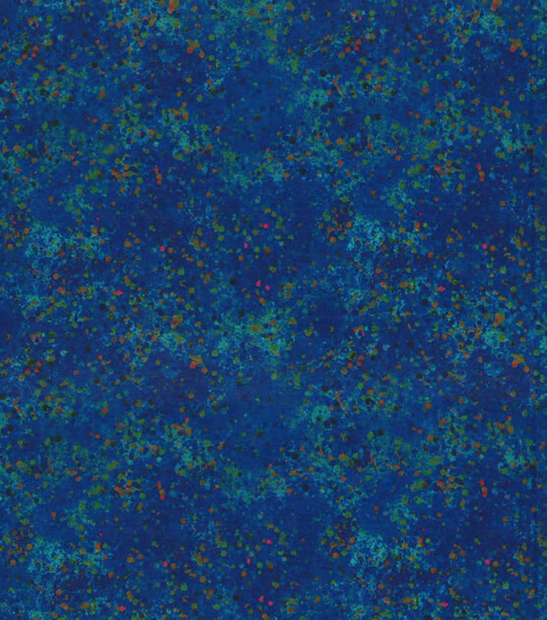 Blue Confetti Fabric by the Yard Blue Fabric Blue Blenders Etsy