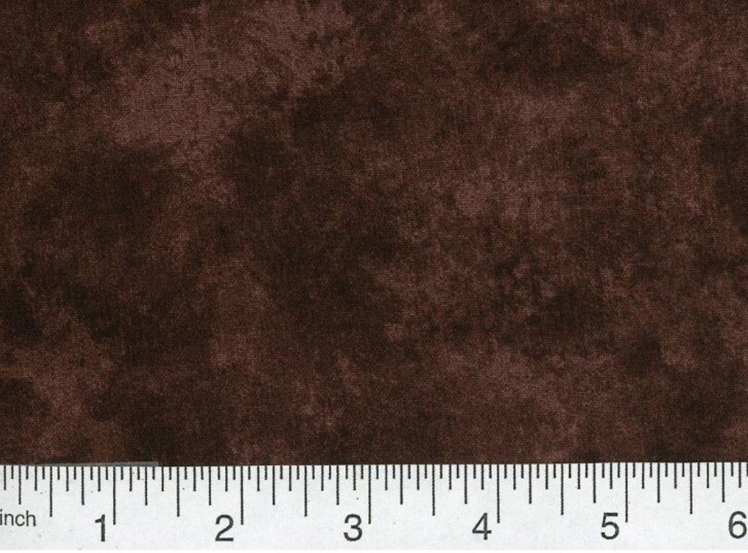 Chocolate Brown Fabric by the Yard, Brown Blenders Fabric, Brown Tonal Fabric, Brown Fabric
