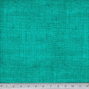 Teal fabric by the yard, teal burlap LOOK cotton fabric, teal fabric, teal blue fabric, turquoise fabric, rustic fabric, #19090