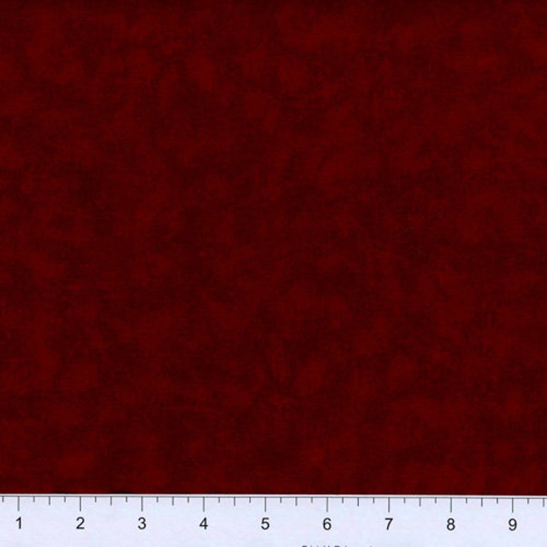 Dark Red Fabric by the Yard Dark Red Marble Fabric Red Etsy