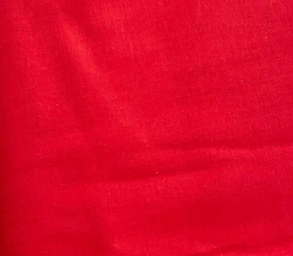 Red fabric by the yard solid red fabric by the yard solid | Etsy