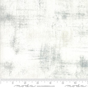 Moda Grunge in Metropolis Fog 30150 435, white fabric by the yard, Moda fabric, white grunge fabric, white fabric basic, white cotton #23466