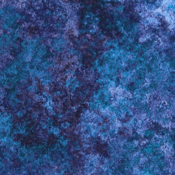 Blue purple jewel tone fabric by the yard, blue fabric, blue stone fabric, blue cotton, blue fabric basics, earth jewel fabric #23412