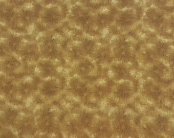 Brown fabric by the yard, brown marble fabric, brown cotton fabric, brown blender fabric, #21065