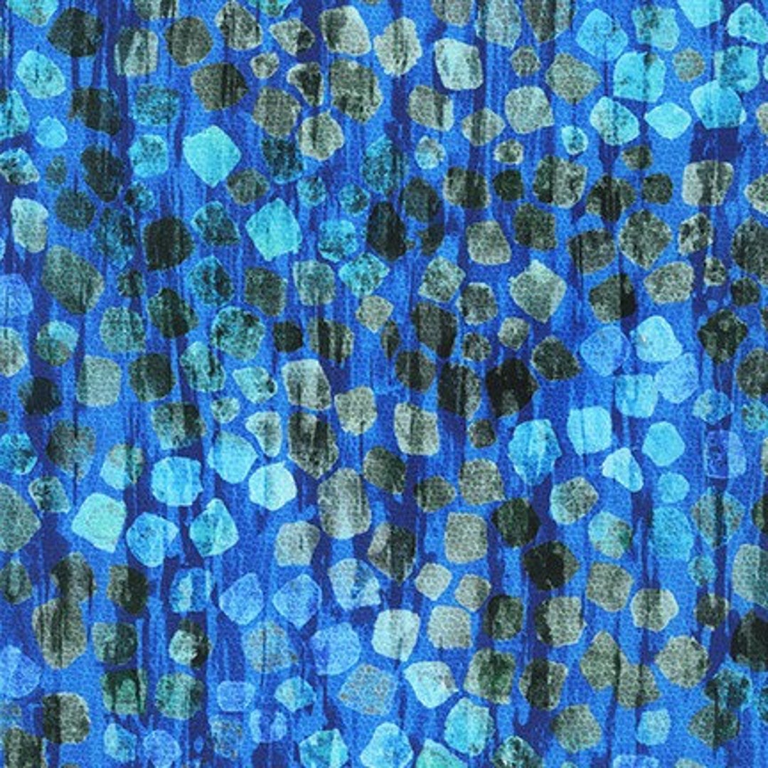 Nature's Pace - 20307 Blue by Robert Kaufman 100% Cotton