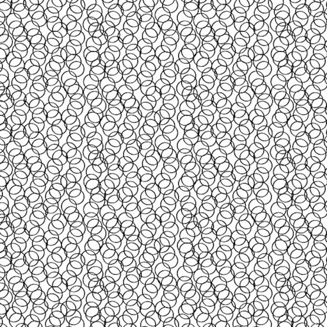 Black on White Fabric by the Yard From Andover Fabrics Century Fabric