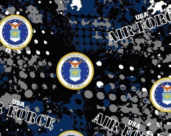 Air Force Fabric Etsy