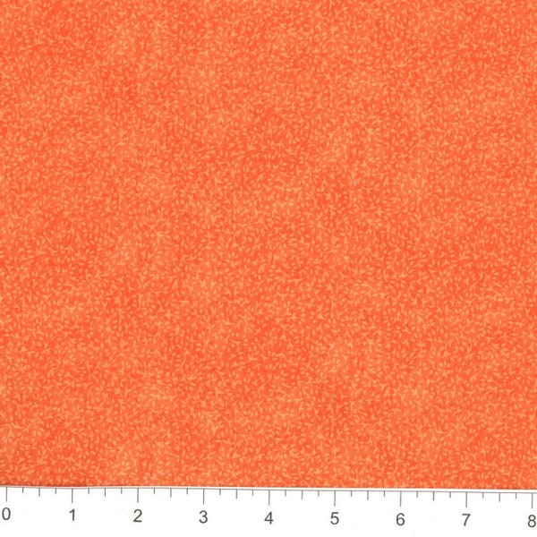 Orange Print Fabric - Etsy