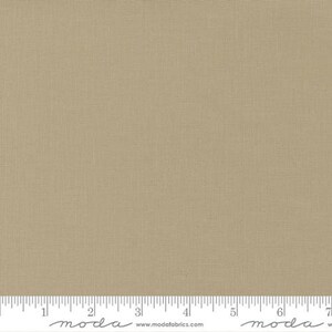 Moda Bella Solids in Oatmeal 9900 313, solid brown fabric, solid fabric, tan cotton, tan fabric basics, oatmeal fabric, #23490