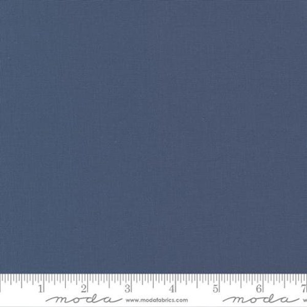 Moda Bella Solids in Indigo 9900 218, solid blue fabric, solid fabric, blue cotton, blue fabric basics, indigo fabric, #23670