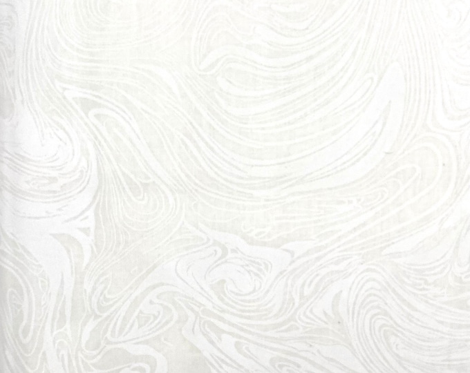 White Fabric by the Yard, White on White Fabric by the Yard, White