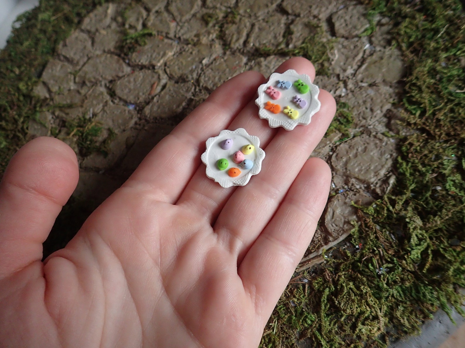 Miniature Peeps for Easter Dollhouse or Fairy Garden Easter Etsy