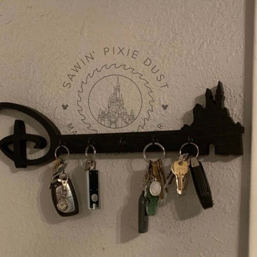 Magical Key to the Kingdom Wall Hanger key Holder Medal Etsy