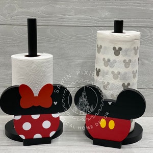 Disney Inspiration Hidden Mickey Paper Towel Holder 