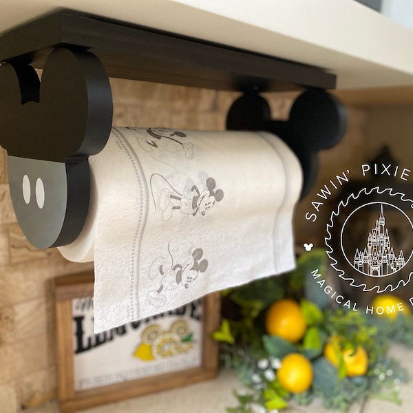 Paper Towel Holder Under Etsy