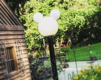 Magical Mouse Icon Theme Lamp Globe Top ONLY *Exterior or Interior Use*