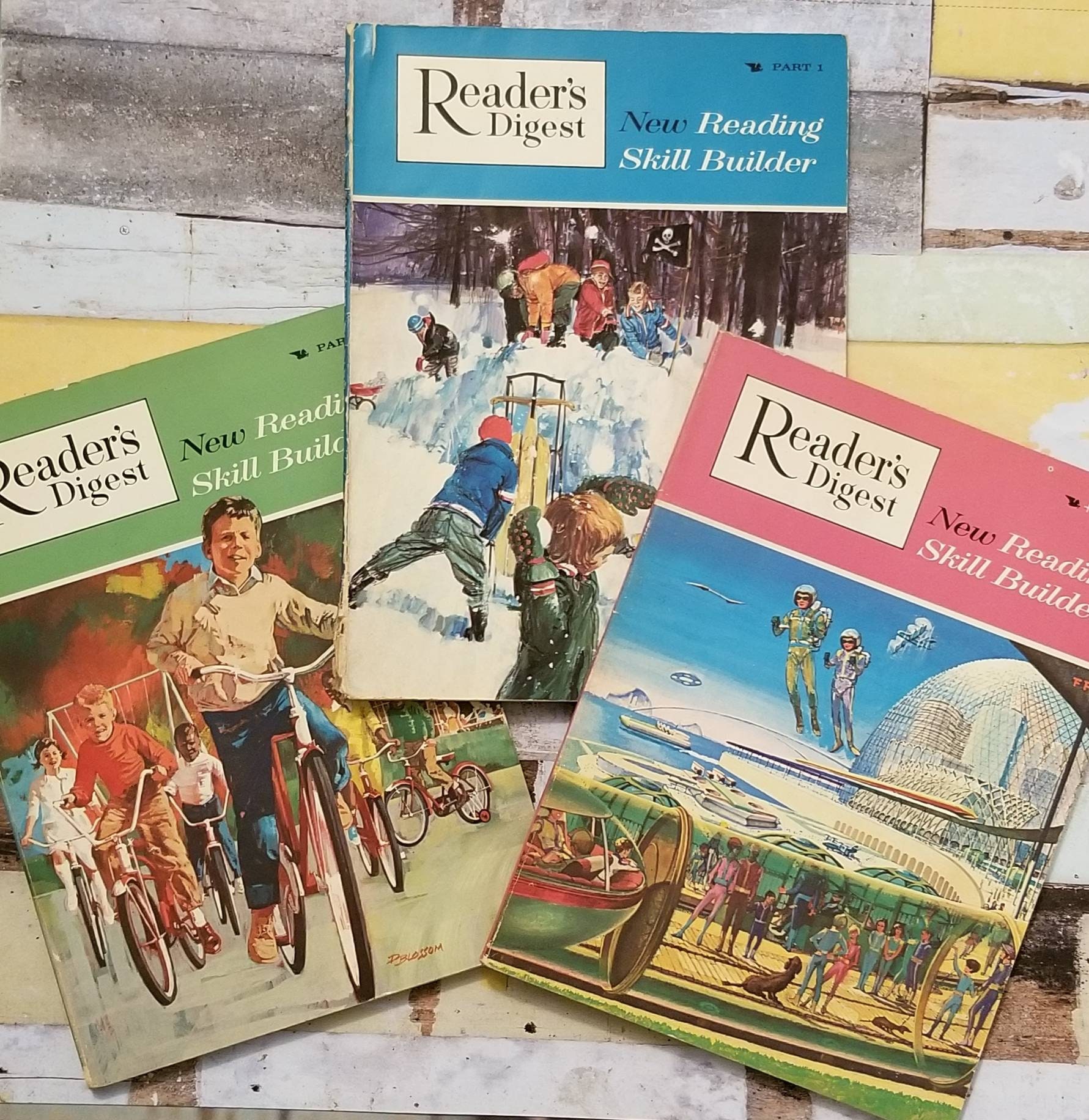 1966 Children's Reader's Digest Reading Skill Builder Etsy