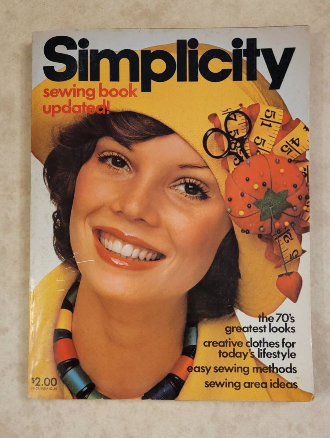 1975 Simplicity Sewing Book. Etsy