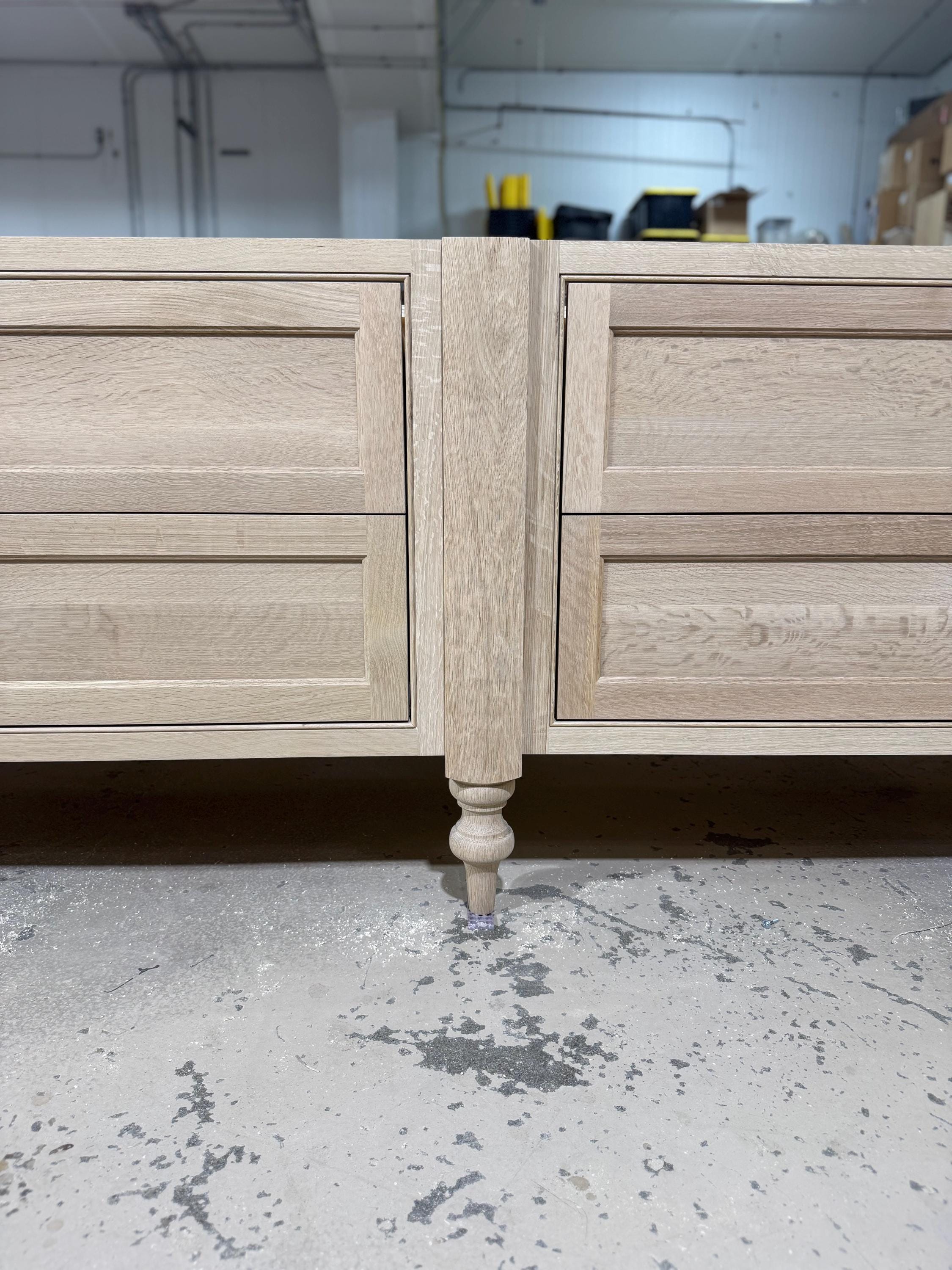 White Oak Kitchen Island - Etsy