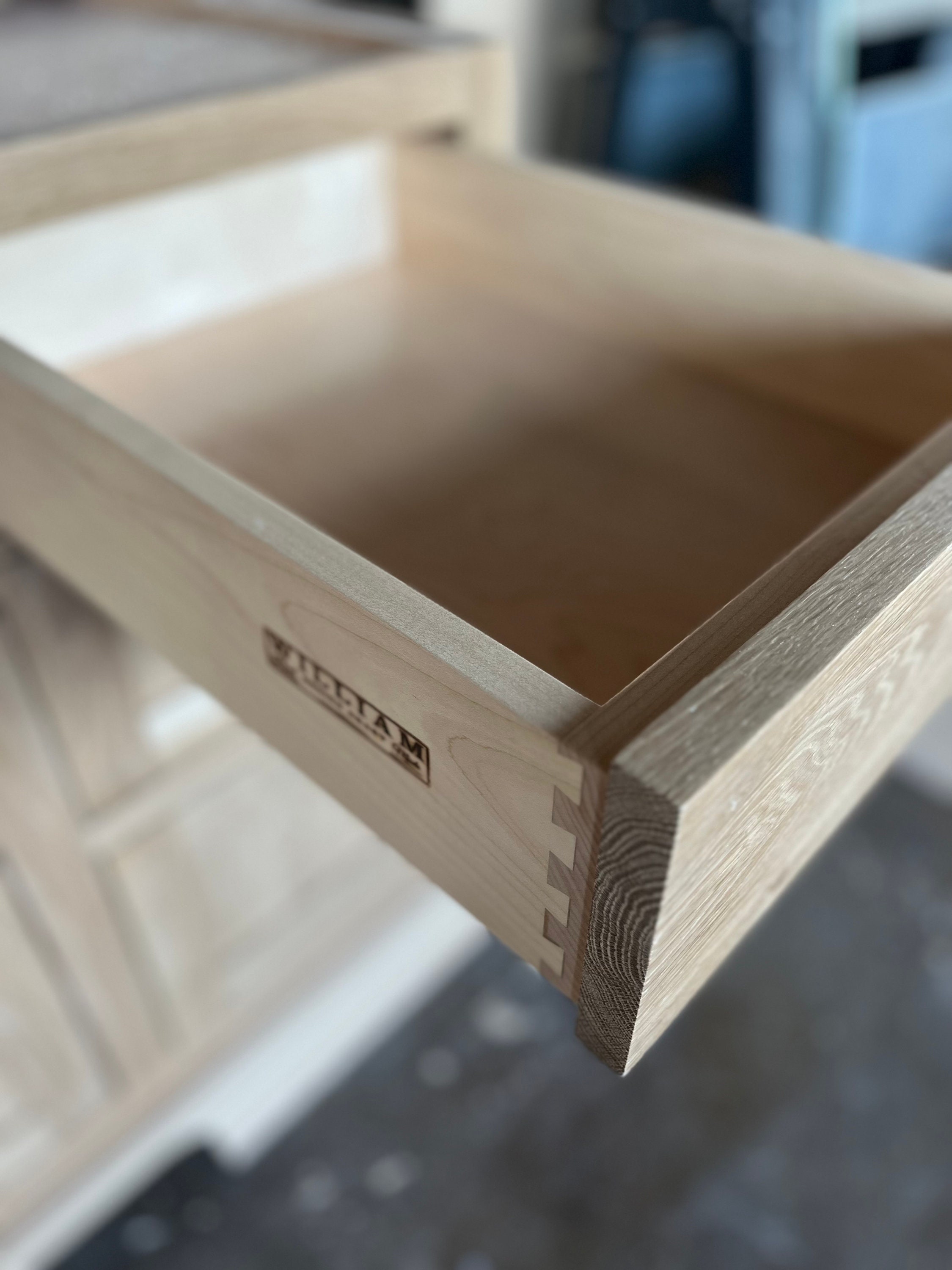 White Oak Bathroom Vanity Built to Order Any Size Solid Wood - Etsy