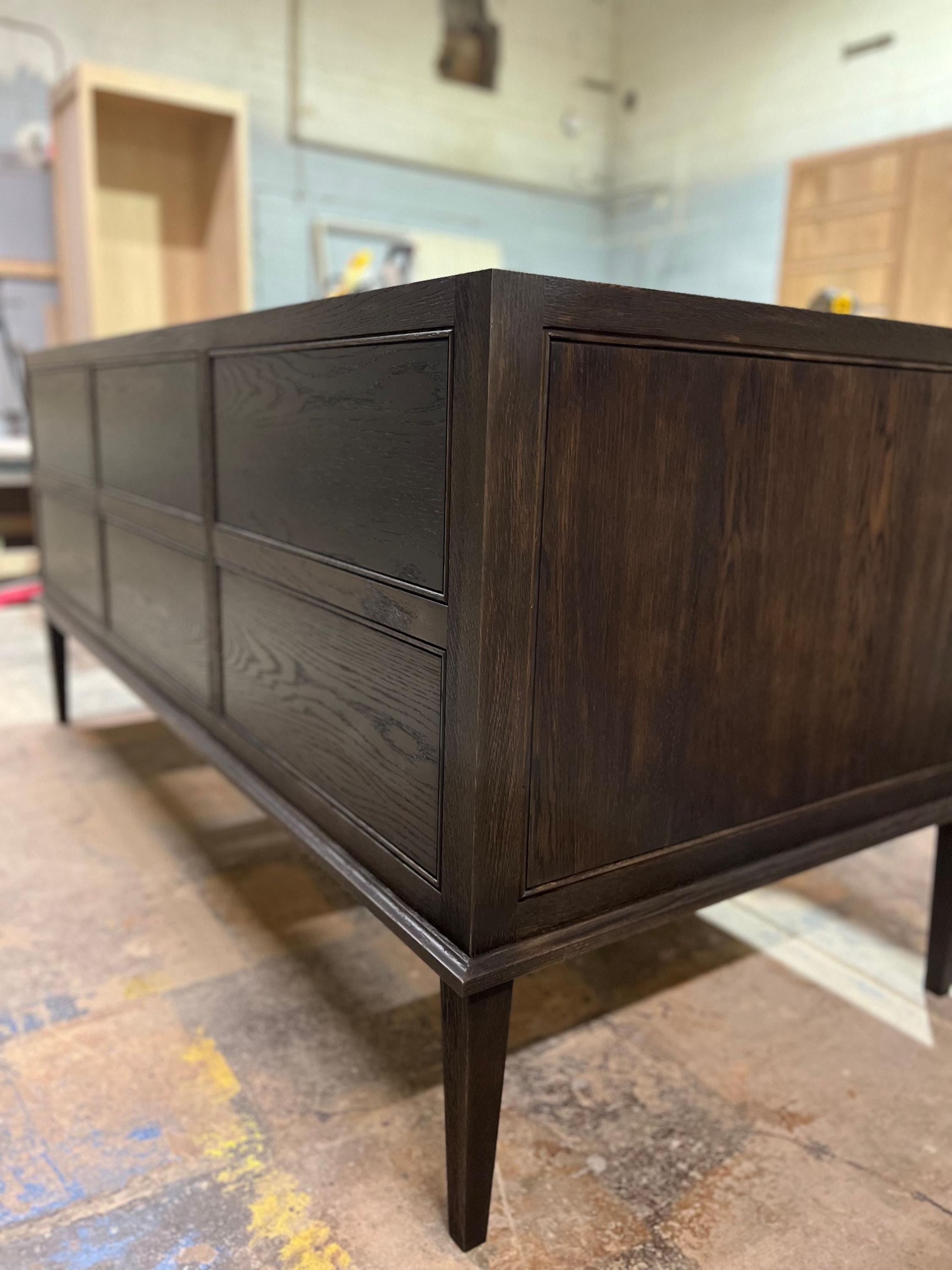 Custom White Oak Kitchen Island - Etsy
