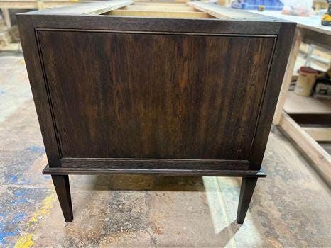 Custom White Oak Kitchen Island - Etsy