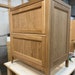 White Oak Bathroom Vanity Side Table Console Table Powder Room Hand ...