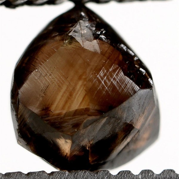 Cognac Cuttable Gem Grade 1.59 Carat 100% Natural Rough Diamond Specimen