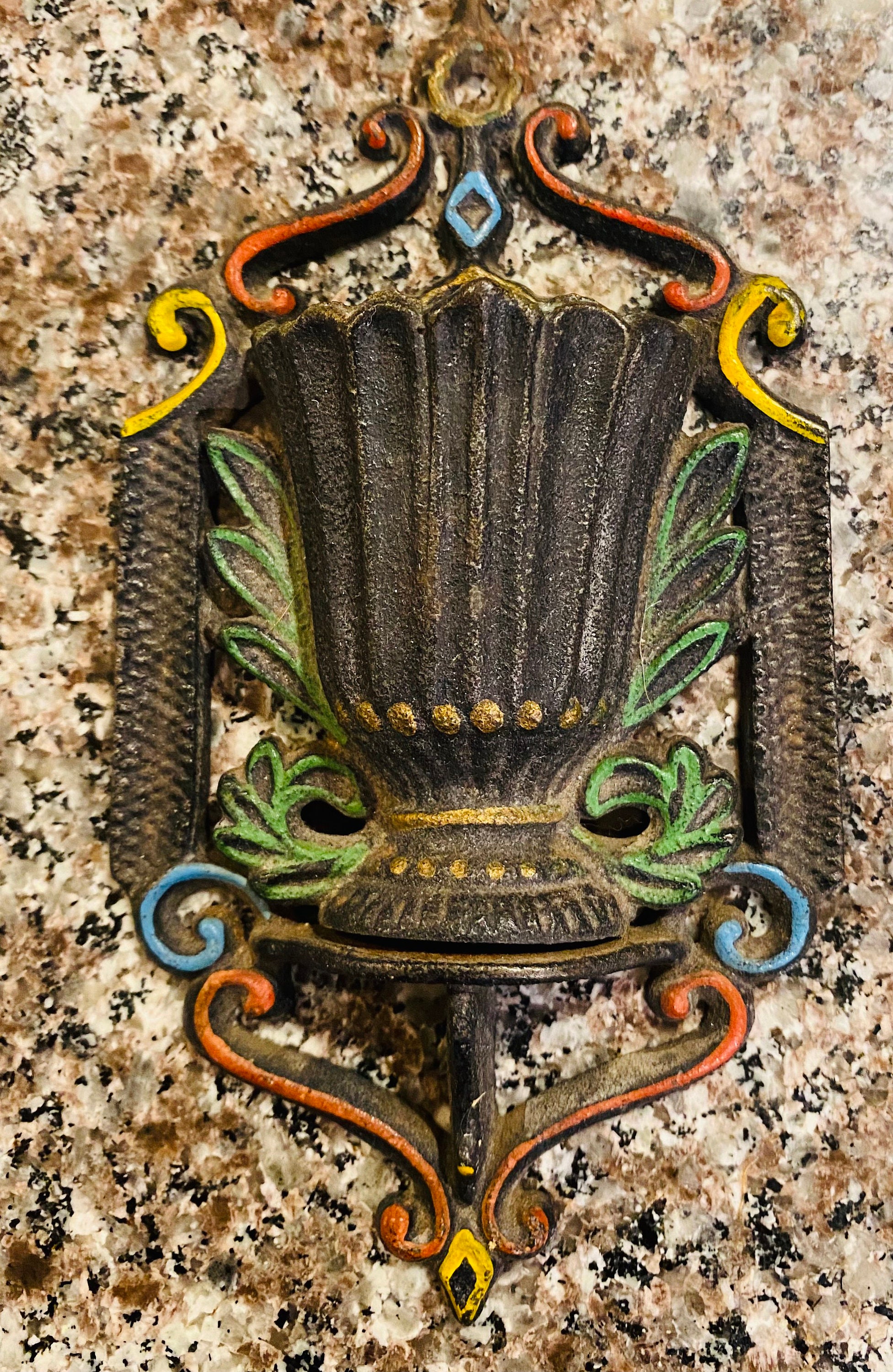 Wilton Cast Iron Match Stick Holder Wall Hanger Striker Etsy