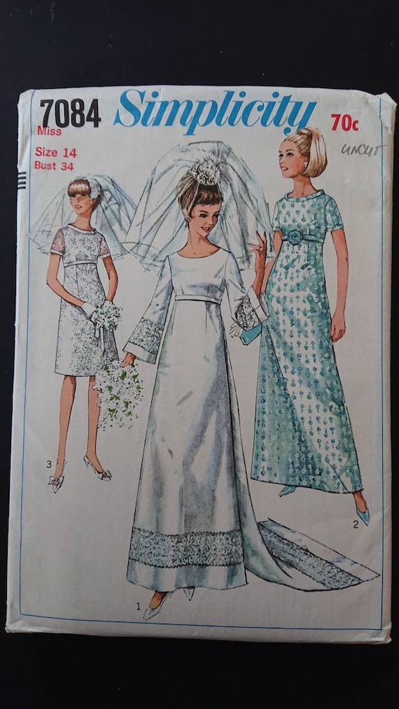 Vintage Dress Patterns Empire Waist