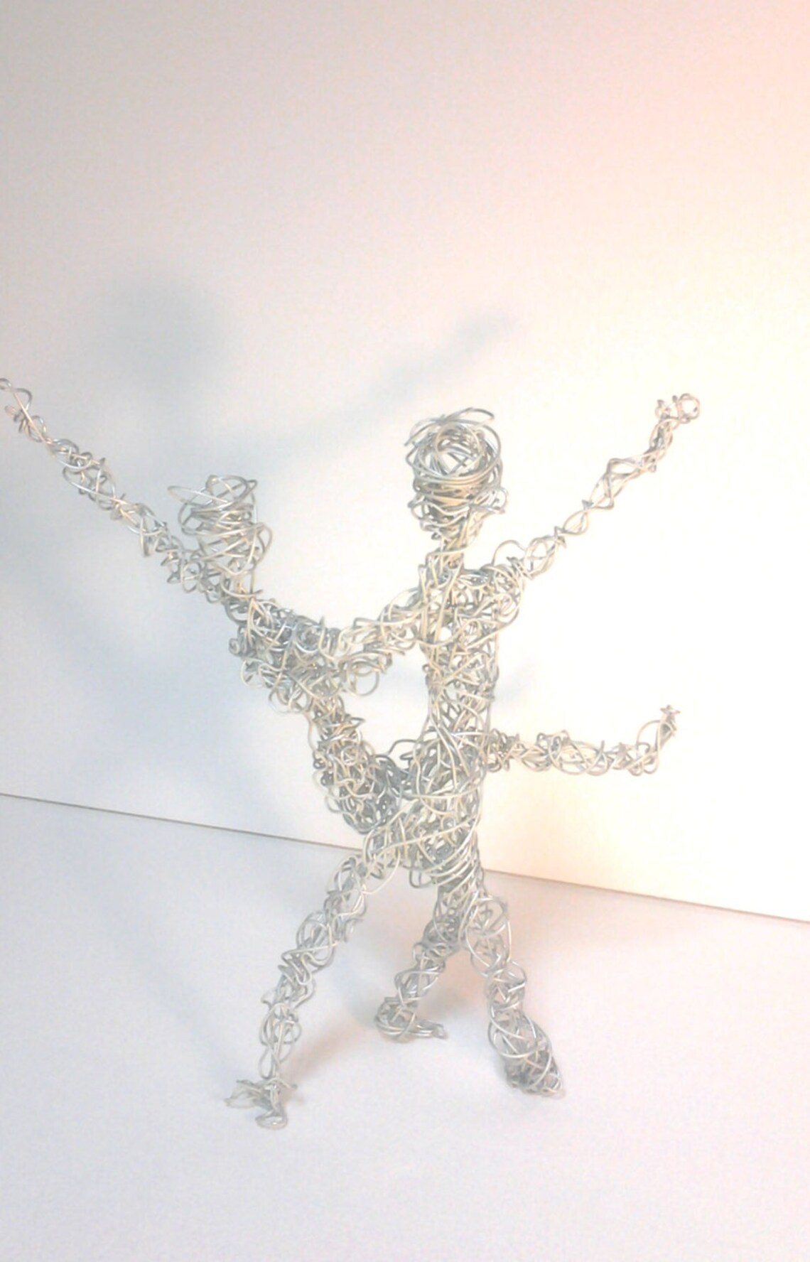 Glow in the Dark Dancing Wire People Wire Art Metal Aluminum | Etsy