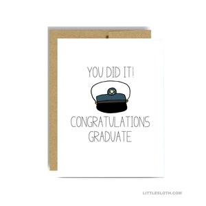Félicitations de remise des diplômes de la garde-côtes