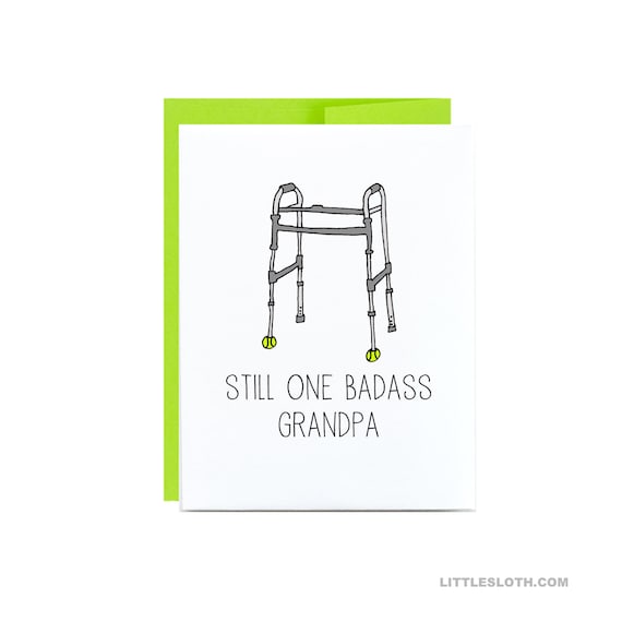 Download Funny Fathers Day Card For Grandpa Granddad Grandfather Etsy