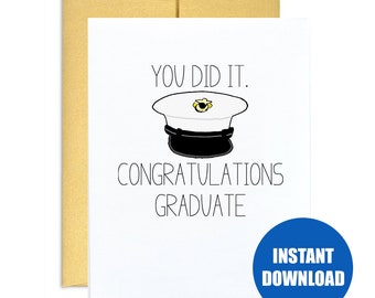 DIGITAL DOWNLOAD - Marine basic training card graduation congratulations military greeting card bootcamp gold grad marine
