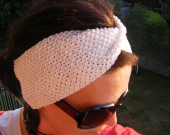 PDF Knitting Pattern for 'St Tropez Headband'