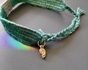 Woven bracelet friendship bracelet beads jewelry bracelet boho festival woven diy bracelet chain pendant women jewelry handmade
