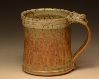 Coffee Mug. Stoneware. Wheel thrown . Handmade