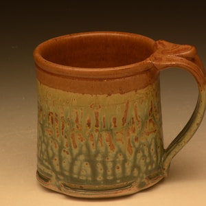 Coffee Mug. Stoneware. Wheel thrown . Handmade