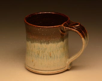 Coffee Mug. Stoneware. Wheel thrown . Handmade