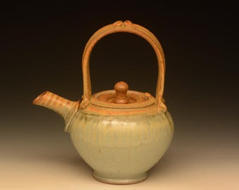 Stoneware Teapot.Handmade Functional Pottery