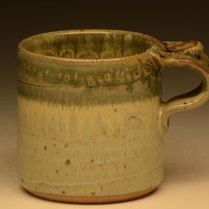 Coffee Mug. Stoneware. Wheel thrown . Handmade