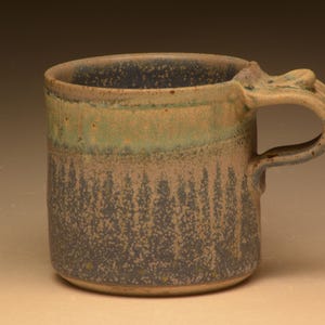 Coffee Mug. Stoneware. Wheel thrown . Handmade
