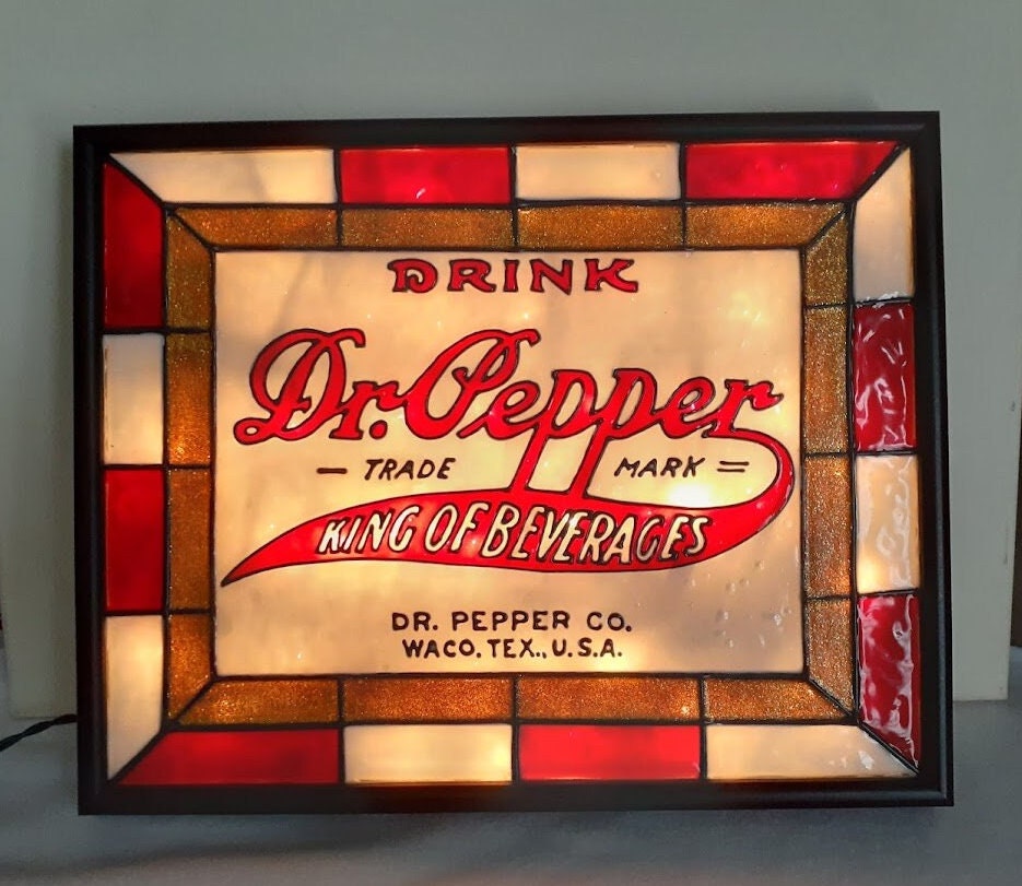 Dr Pepper Tin Metal Sign Man Cave Decor Garage Gifts for Men Wall