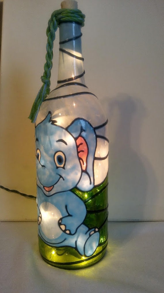 Elephant wine bottle hot sale