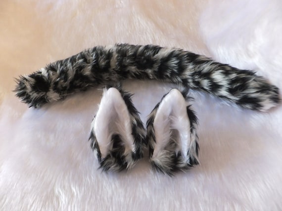 Snow Leopard Tail Costume